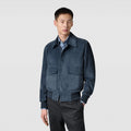BERULTI 01 Jacket with Structured Collar and Front Pockets