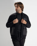 jacket 6195loropiana - black - 1