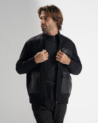 jacket 6195loropiana - black - 1