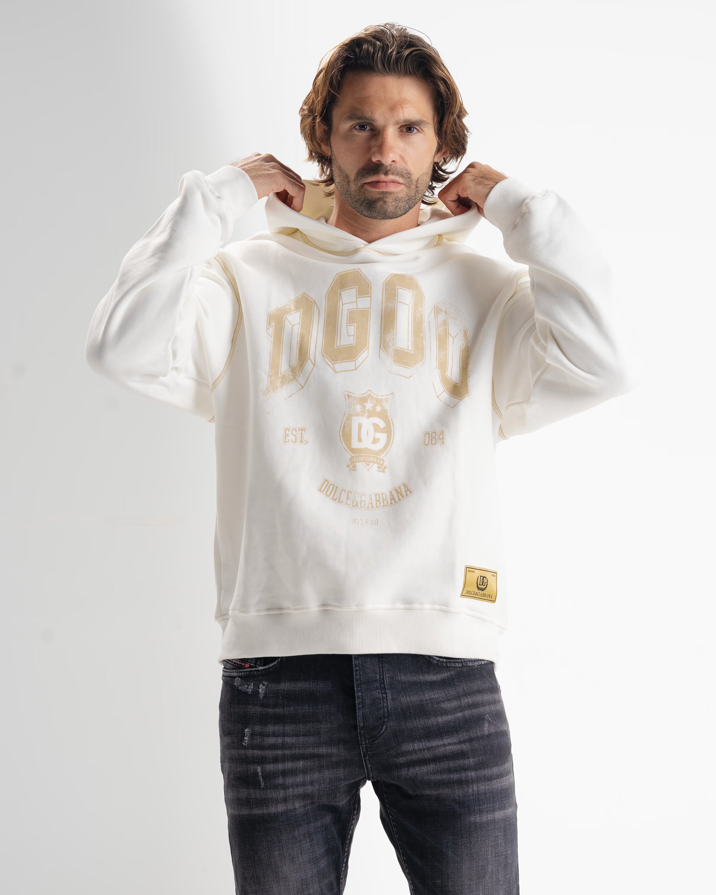 D&G SWEATSHIRT - white - 2