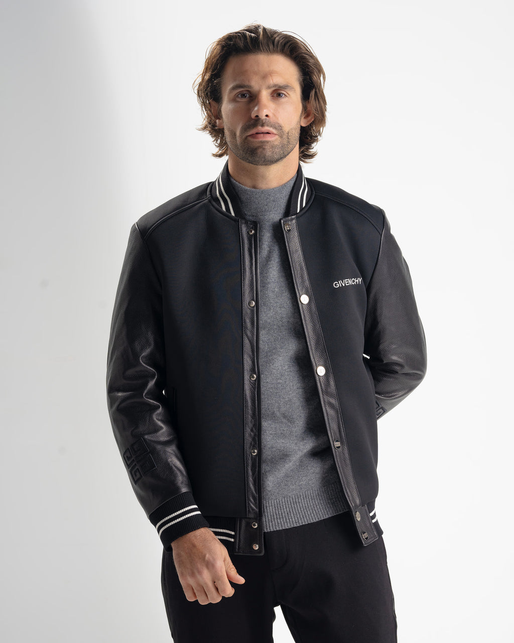 jacket 89019givenchy - black - 1
