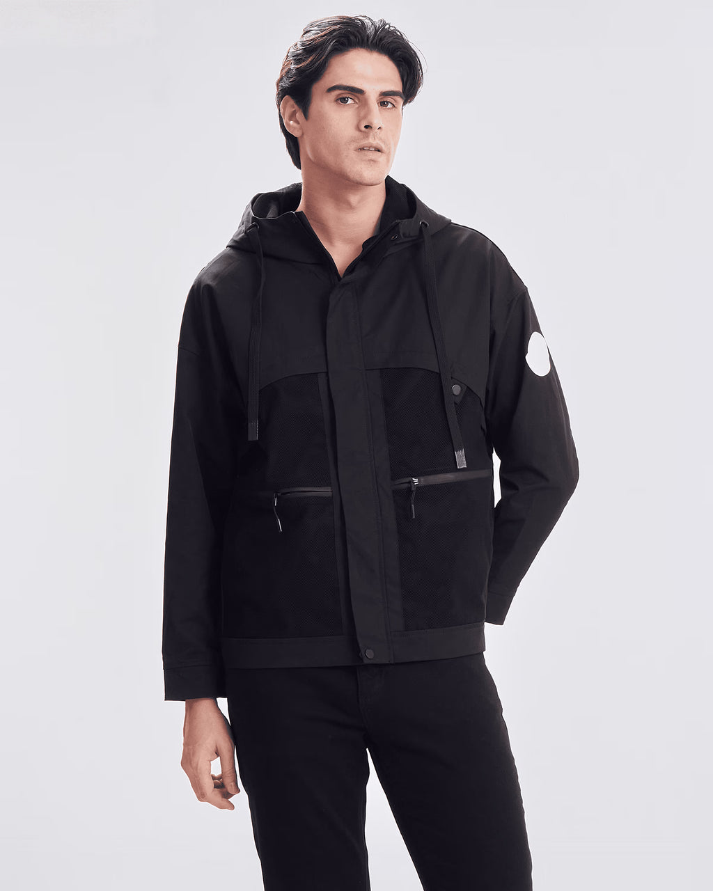 jacke moncler - black - 1