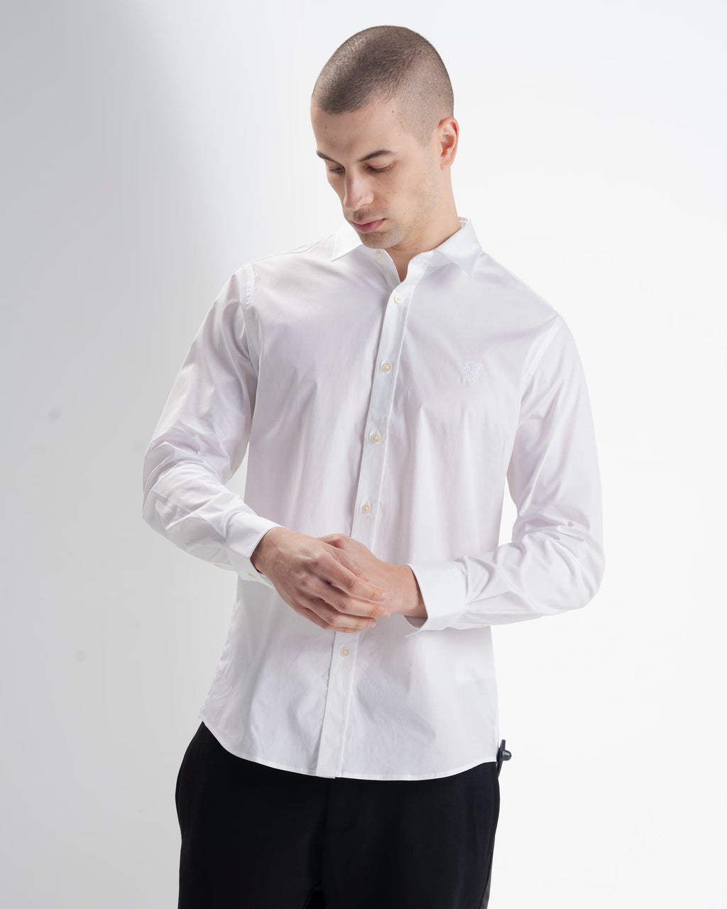 shirt burrbery - white - cover