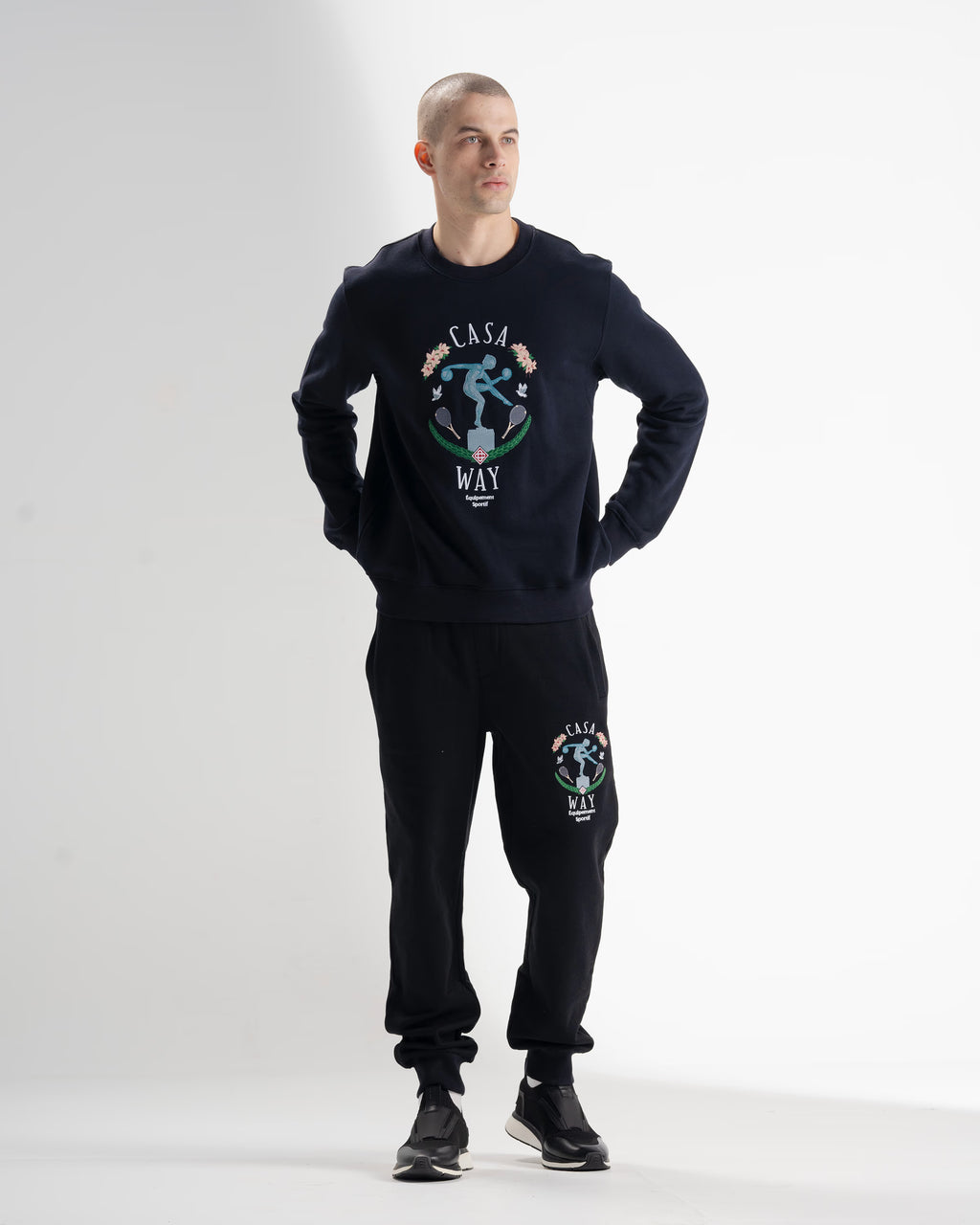 CASABLANCA TRACKSUIT - black - 3