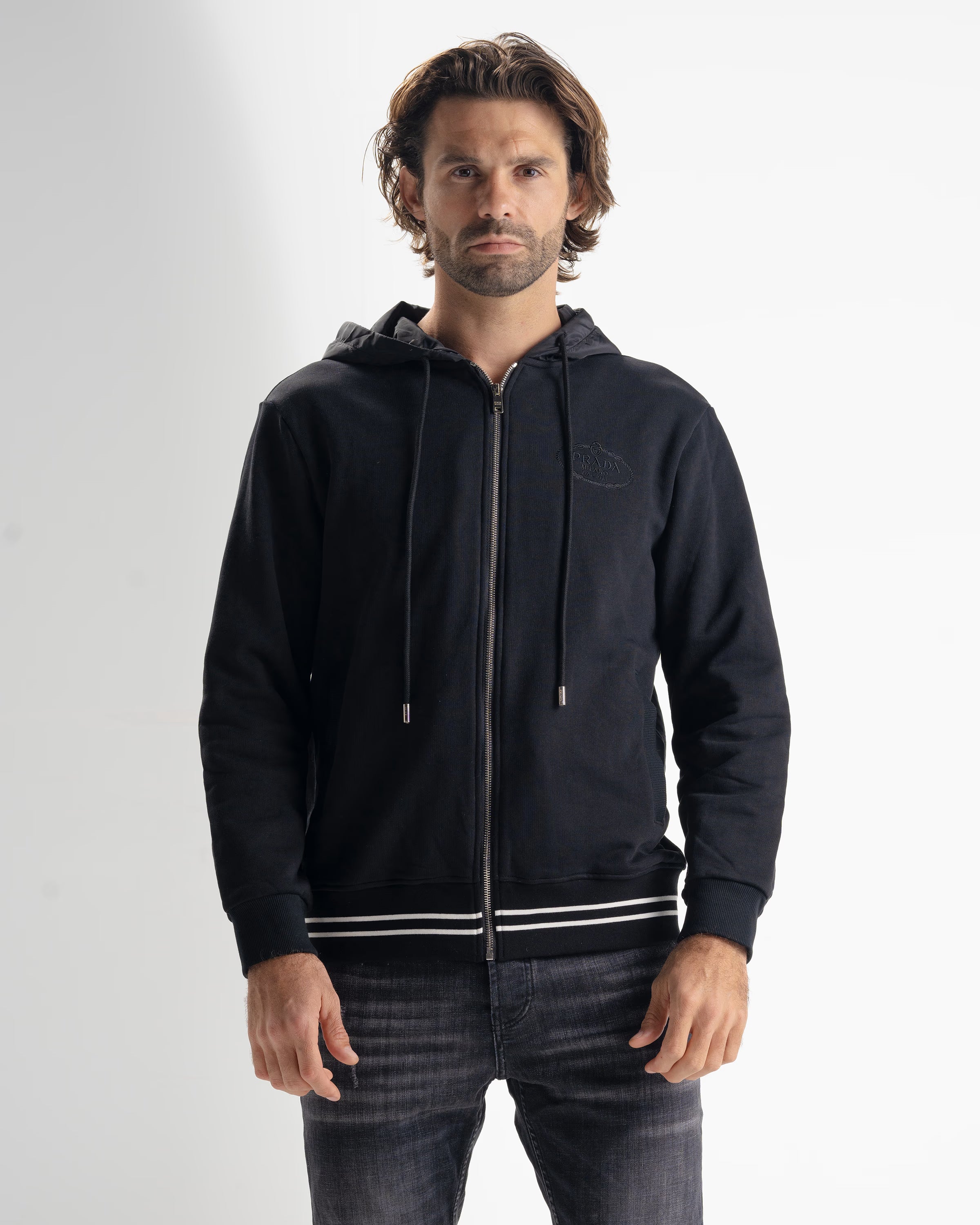 PRADA SWEATSHIRT - black - 1