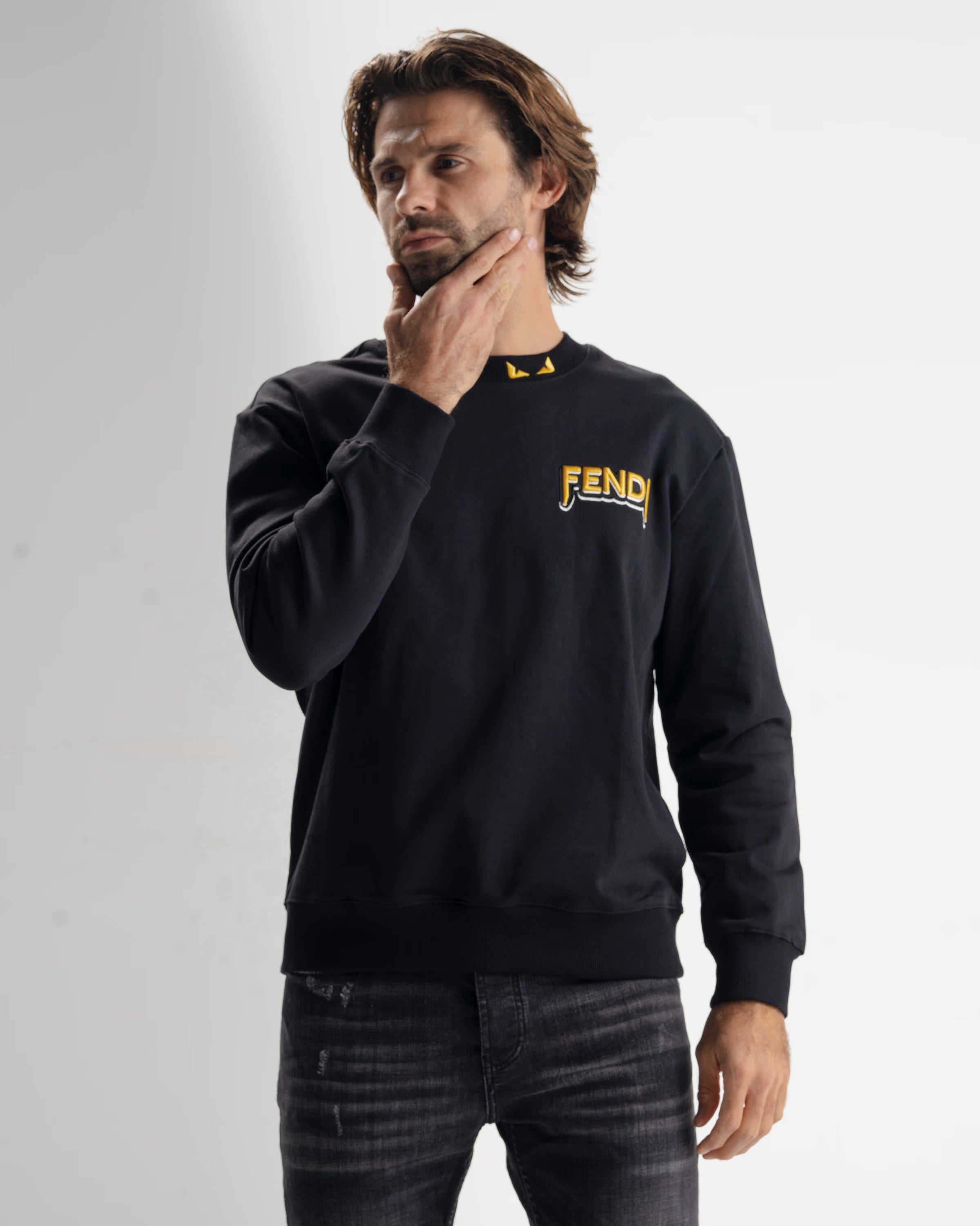 FENDI SWEATSHIRT - black - cover