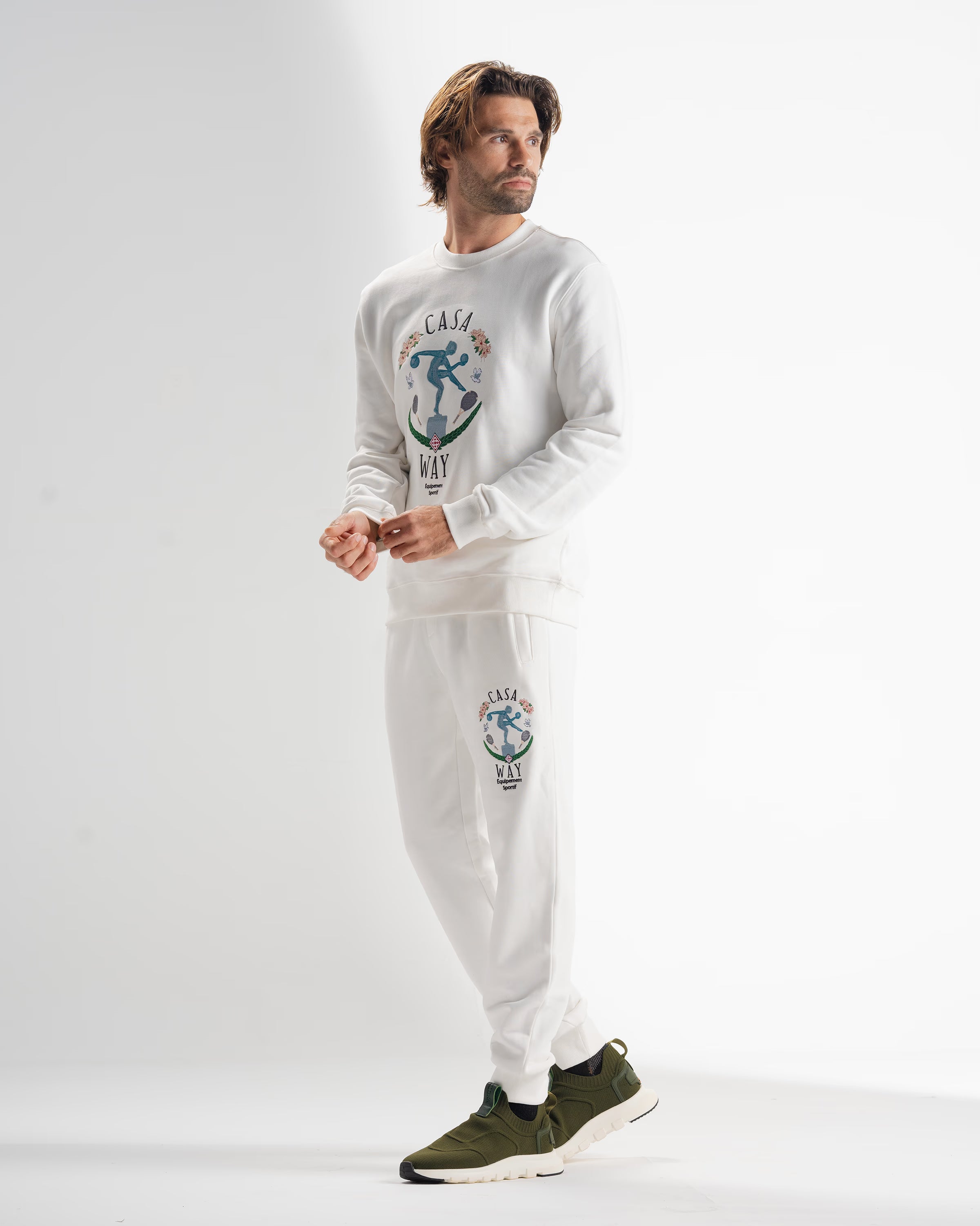 CASABLANCA TRACKSUIT - white - 5