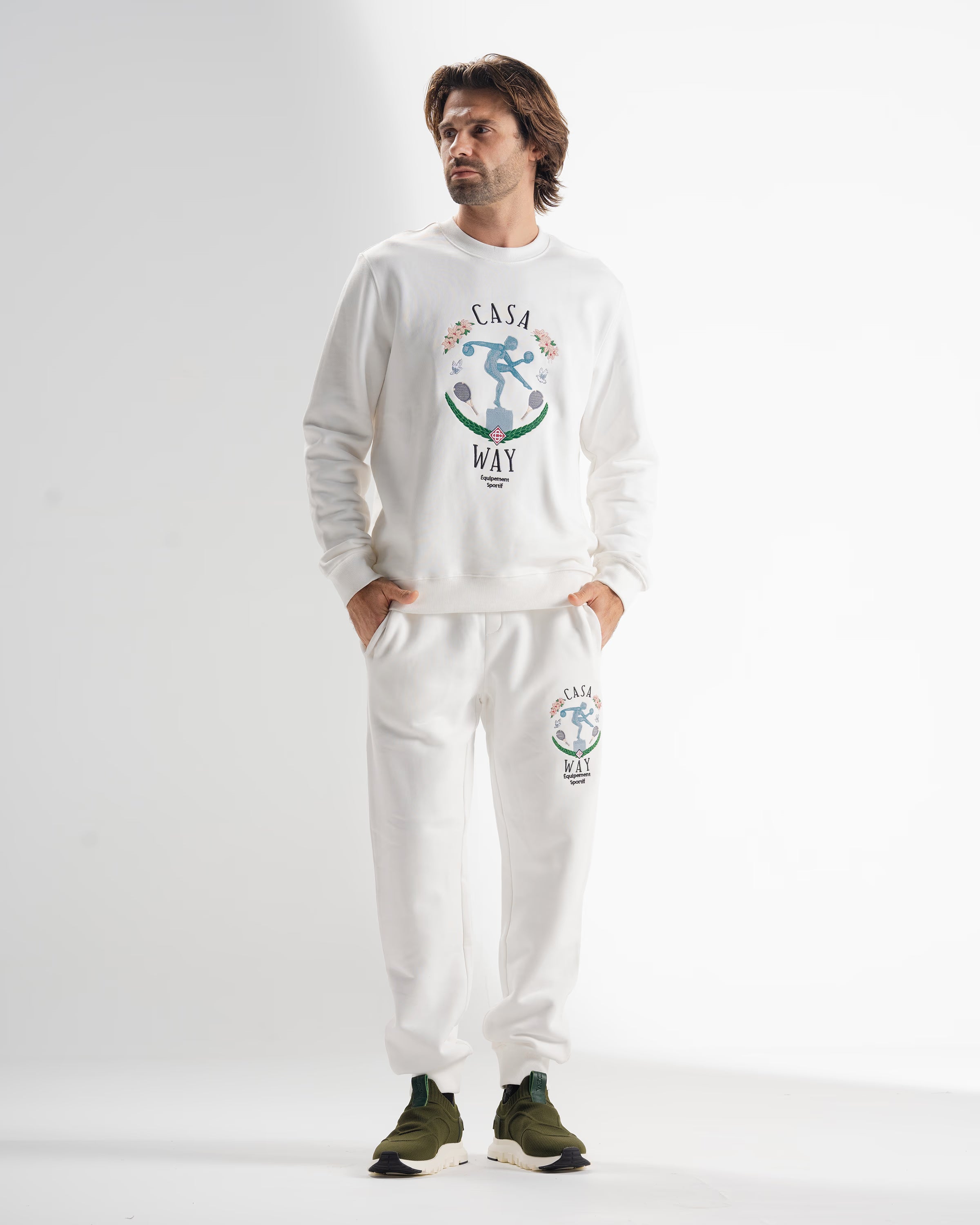 CASABLANCA TRACKSUIT - white - 4