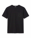 LOEW E Men’s T‑shirt with Embossed Chest Patch 1121