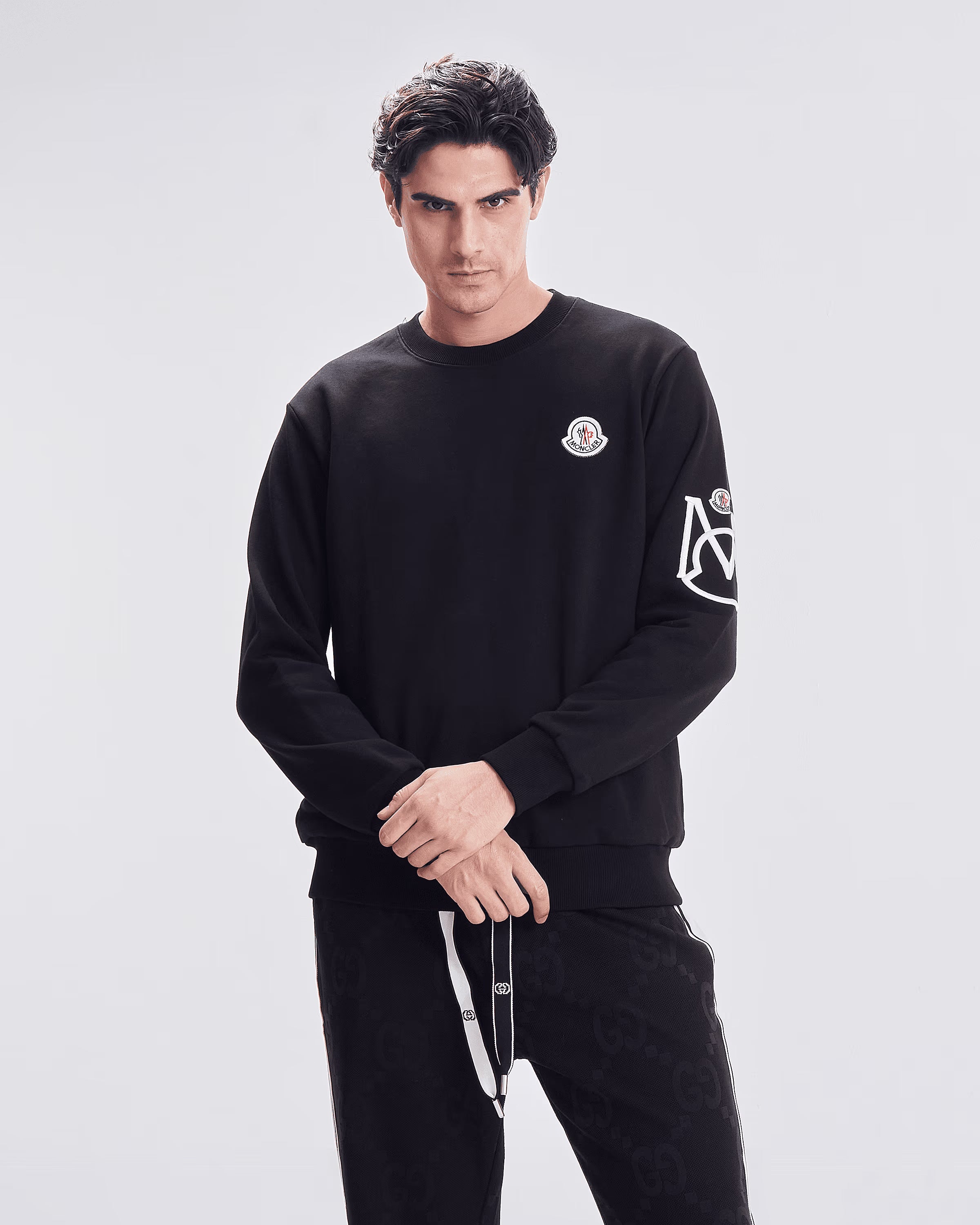 sweatshirtblackmoncler - black - 2