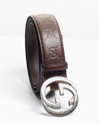gu gucci belt - black - cover