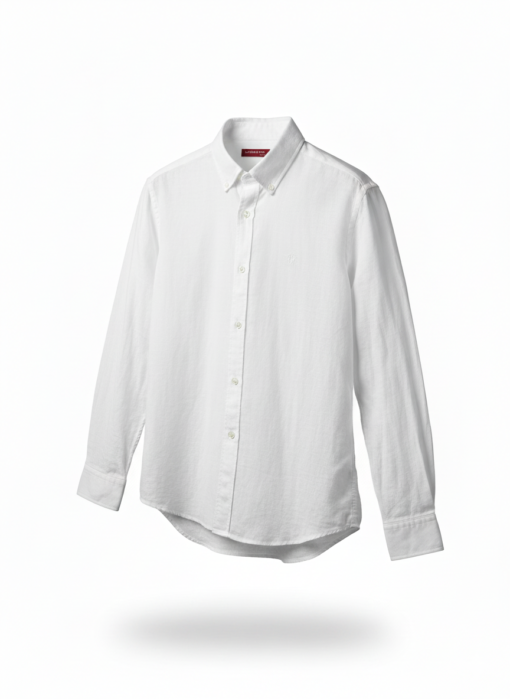 l&r‑1646 Signature Linen Shirt – Clean Details with a Luxe Touch