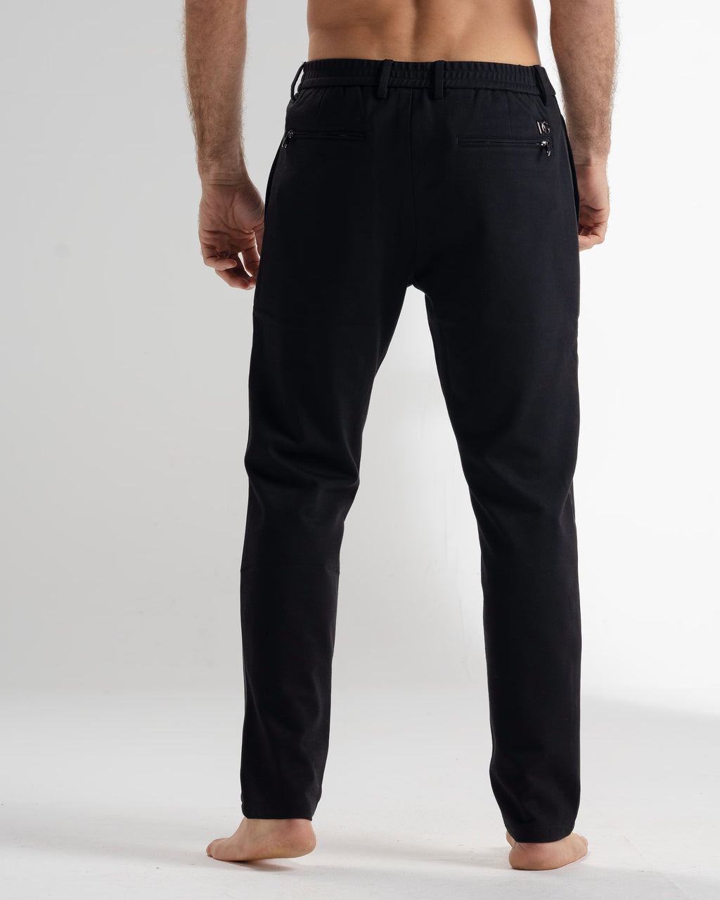 8509trouserblack line - black - 4
