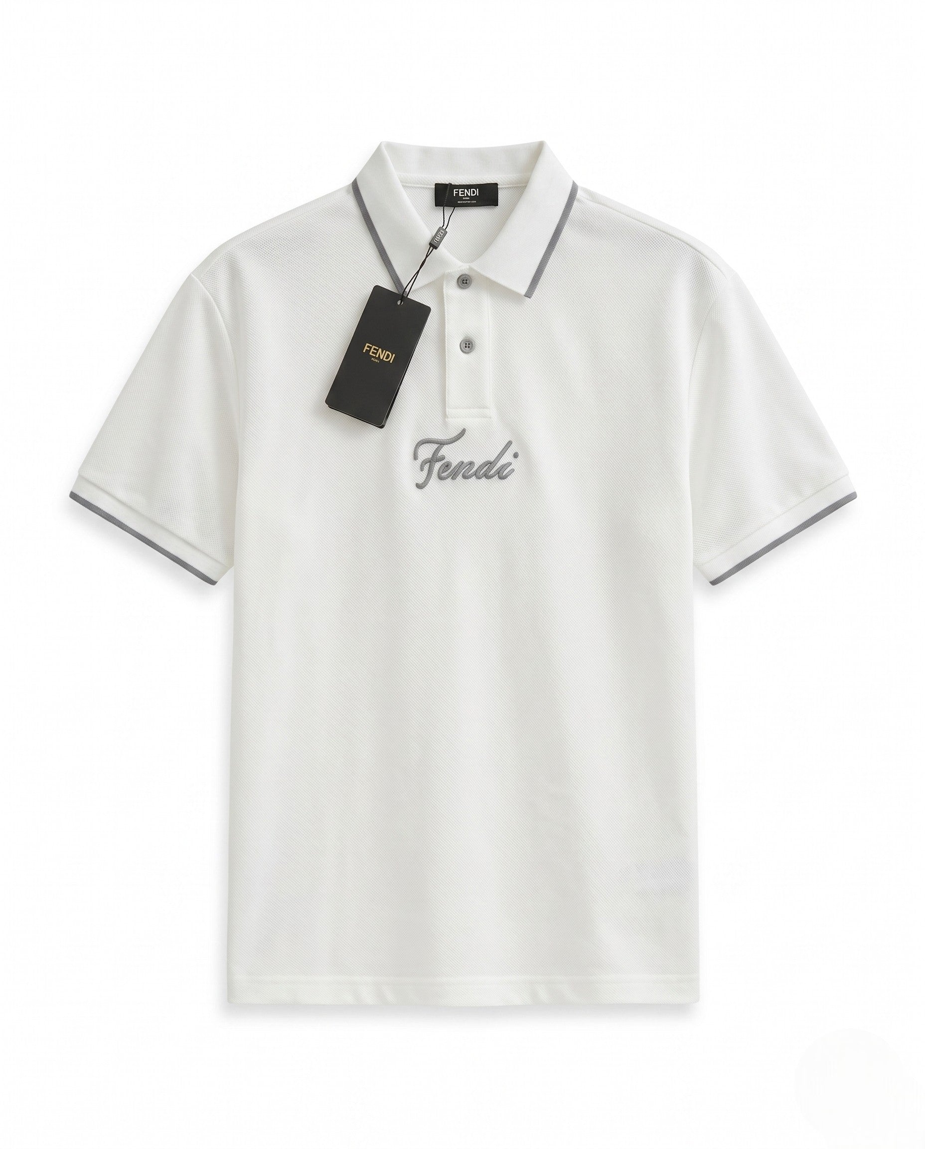 polo FENDI LOGO SCRIPT