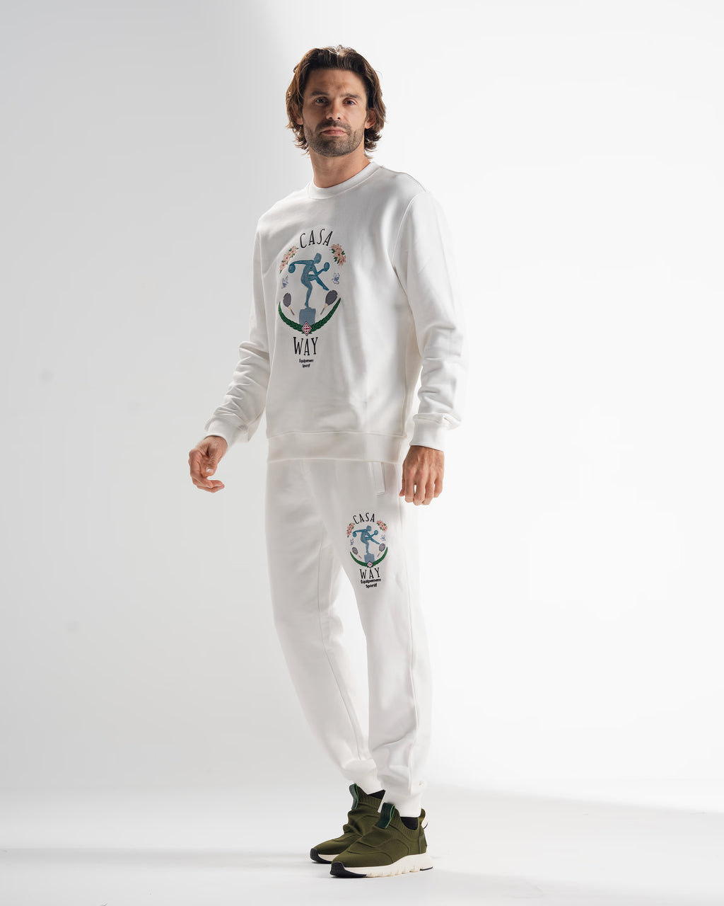 CASABLANCA TRACKSUIT - white - cover