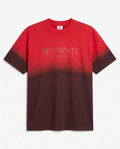 VETEMENT S Men’s Gradient Tee with VETEMENTS Front Print 11571