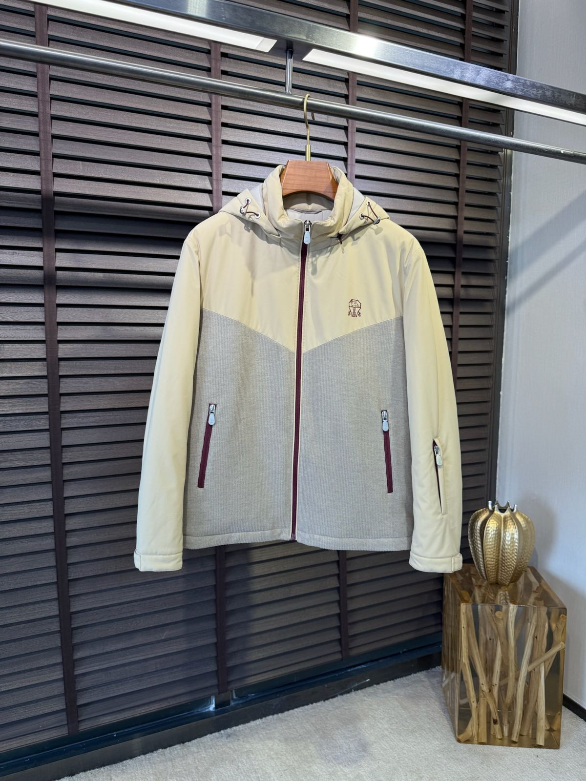 M T Men’s Premium Hooded Jacket 9026BC