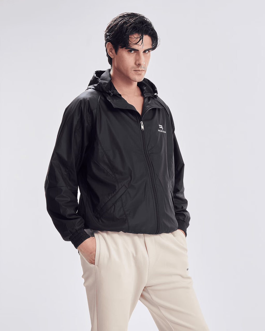 jacketblackbalenc - black - 2