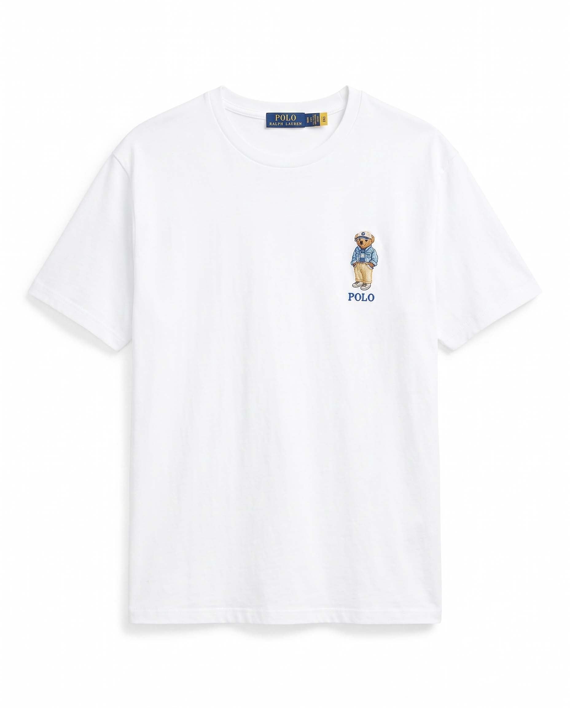 POL O Men’s T‑Shirt with Small Bear Embroidery 22586