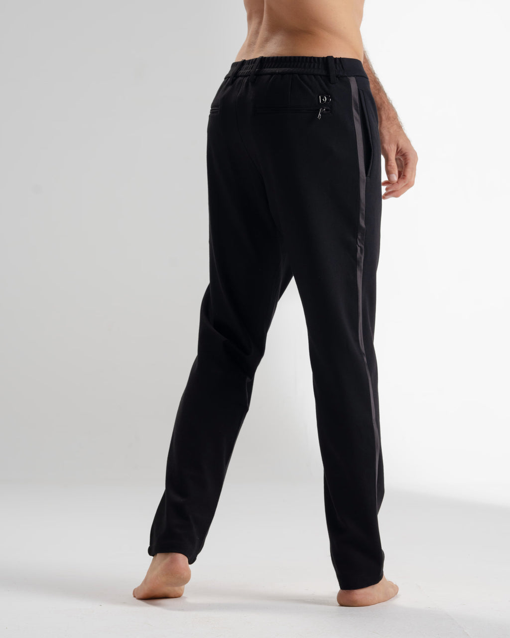 8509trouserblack line - black - 5