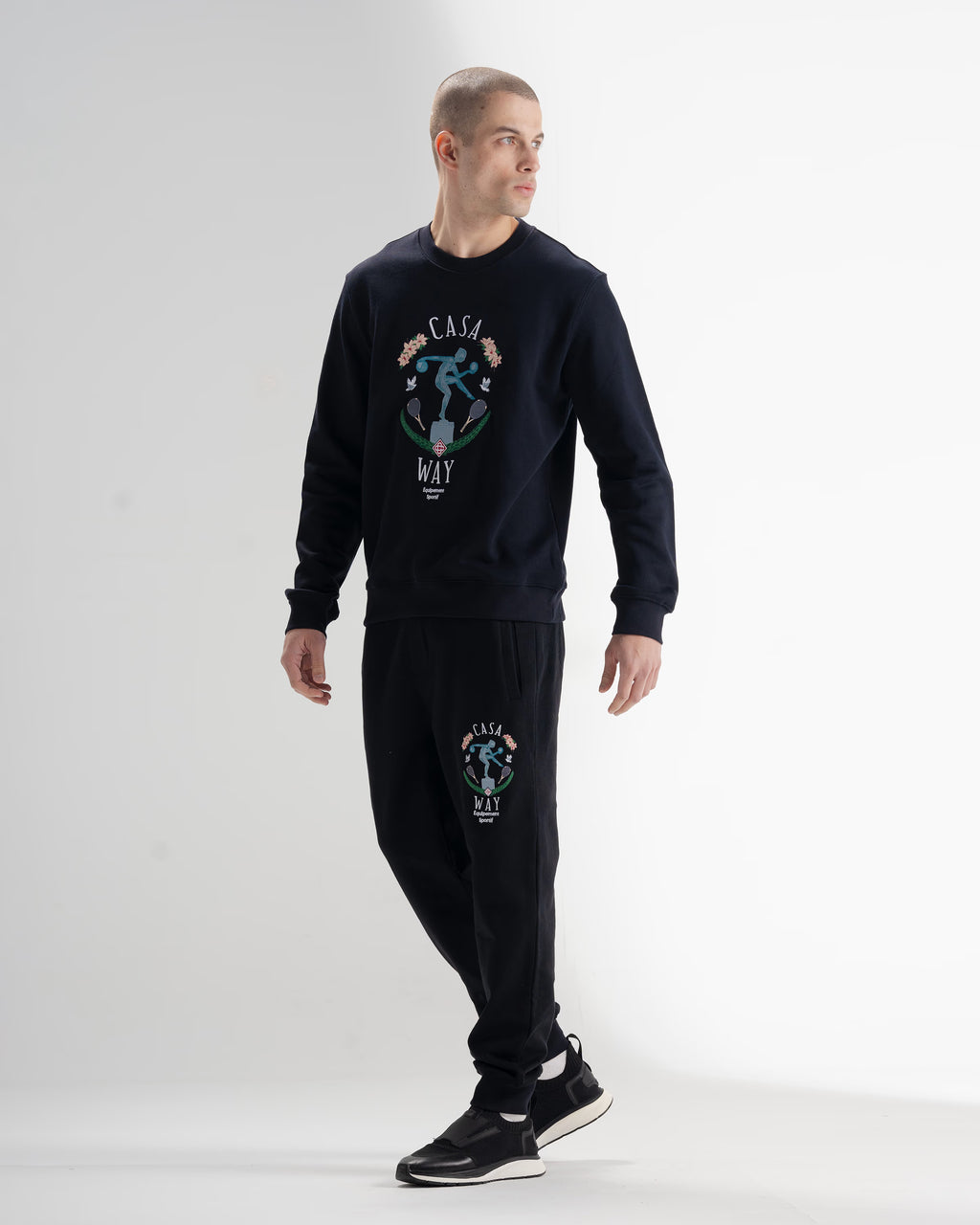 CASABLANCA TRACKSUIT - black - 4