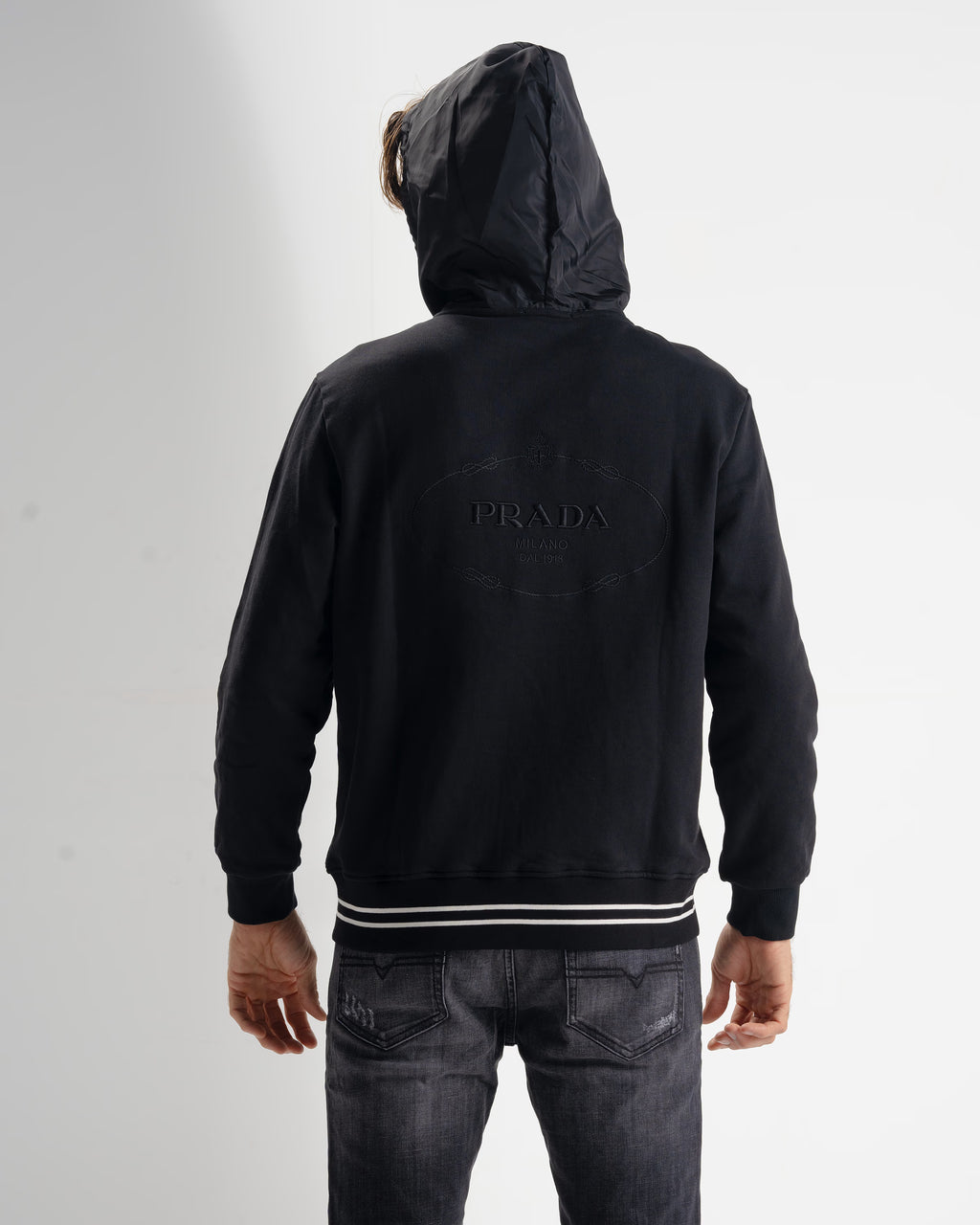 PRADA SWEATSHIRT - black - 5