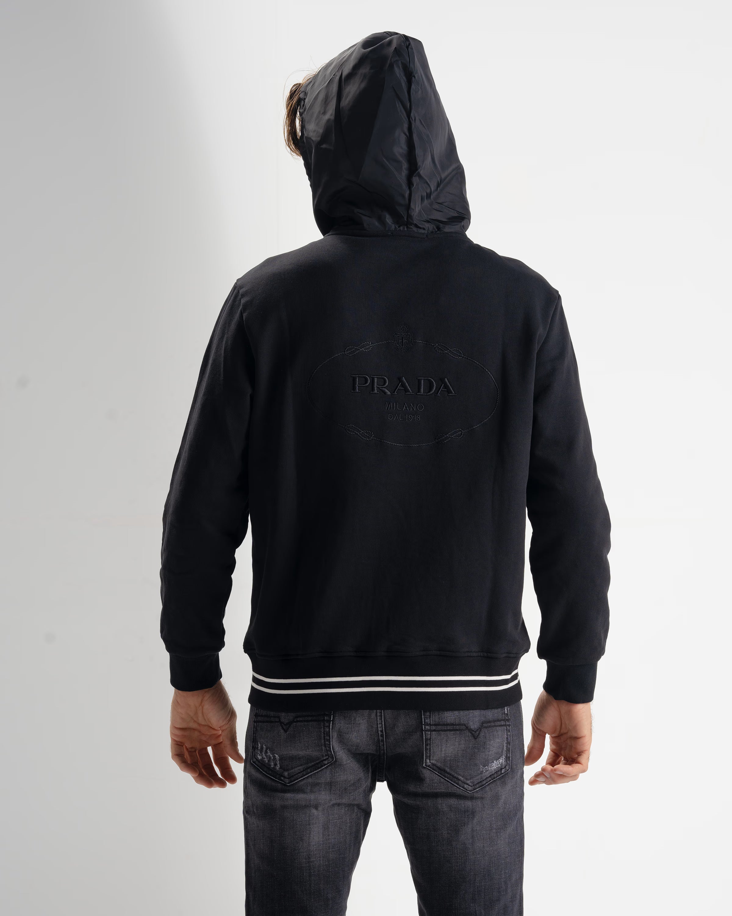PRADA SWEATSHIRT - black - 5