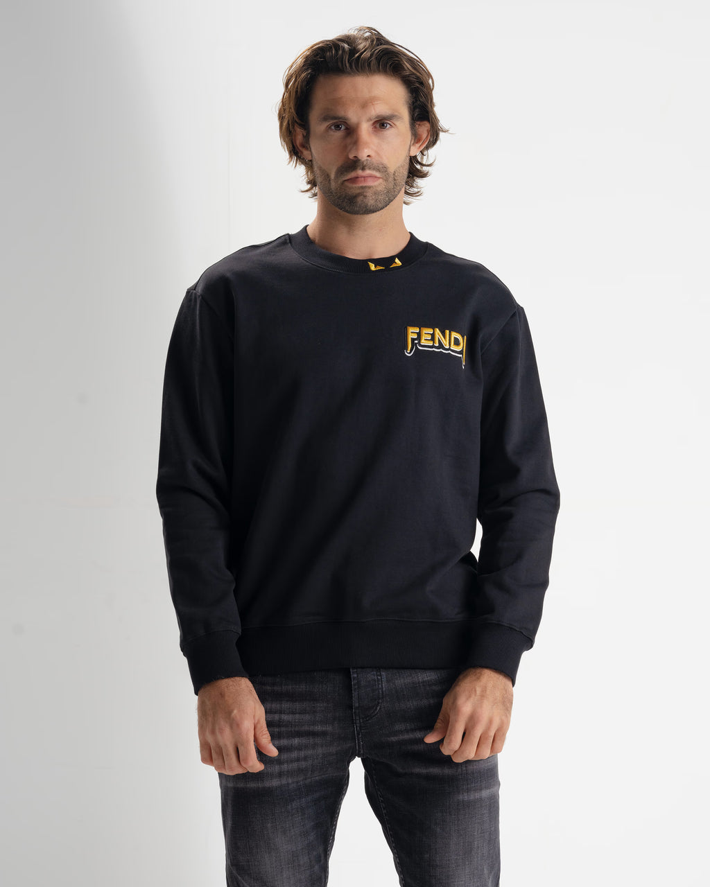 FENDI SWEATSHIRT - black - 1