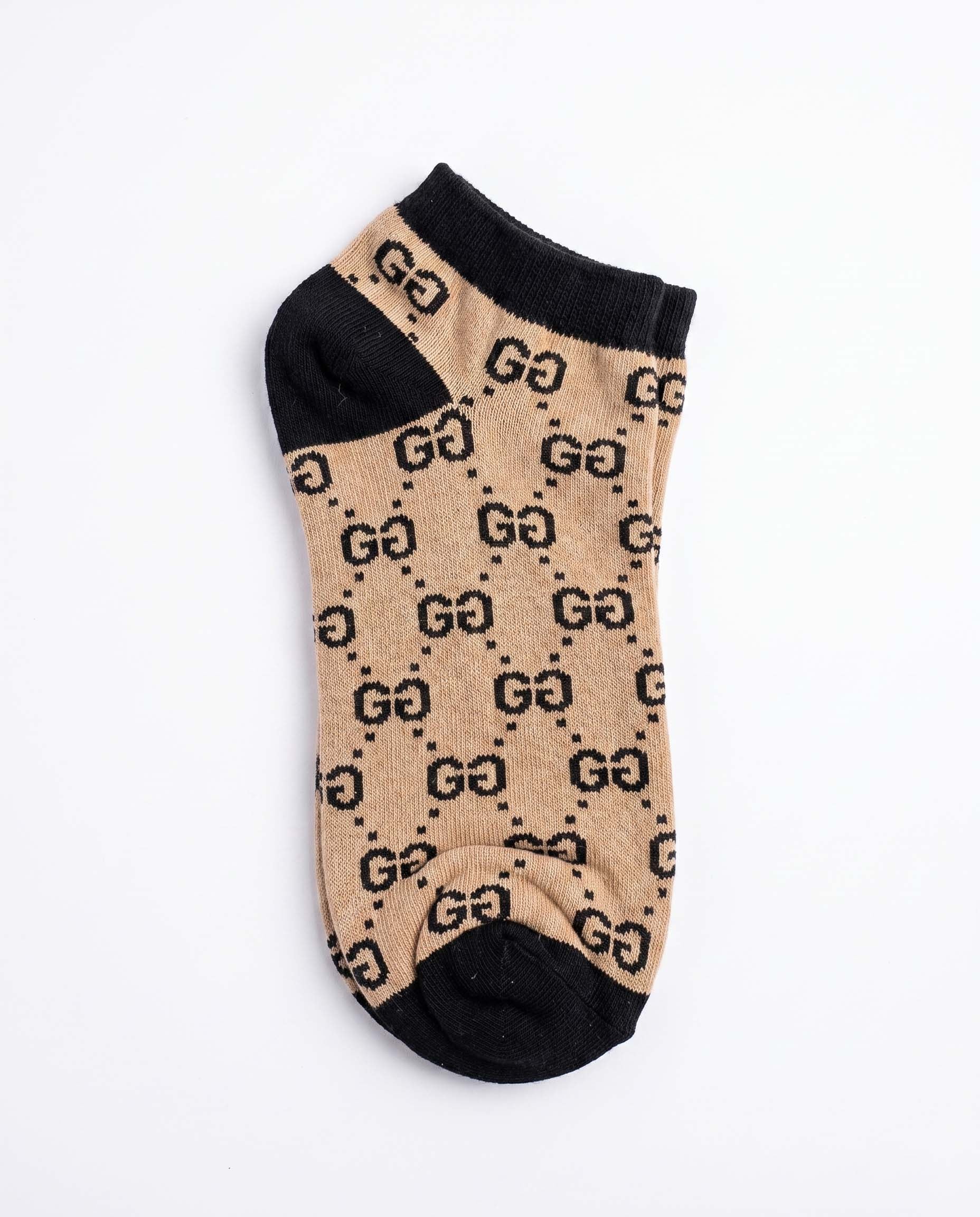 gucci sock beige