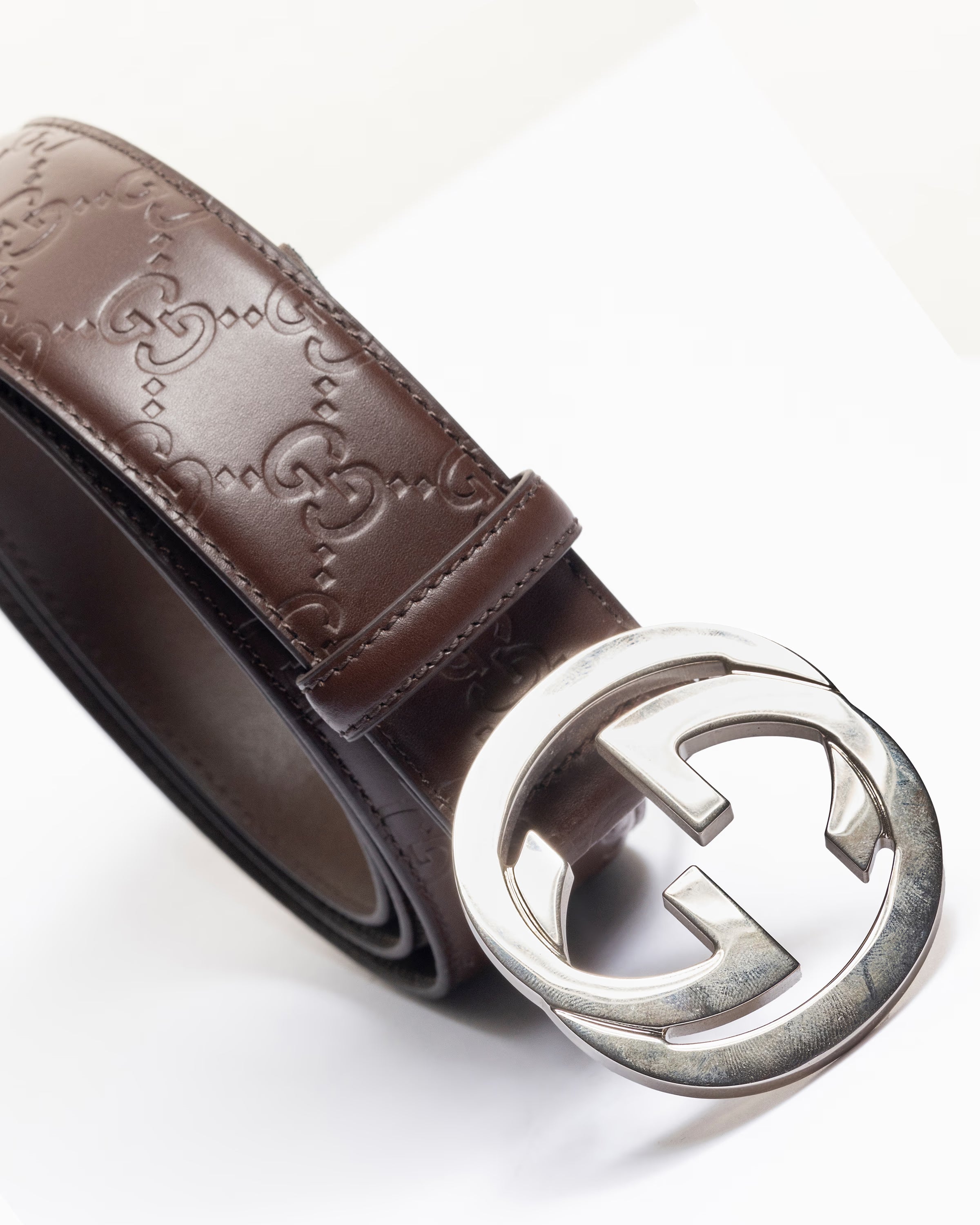 gu gucci belt - black - 1