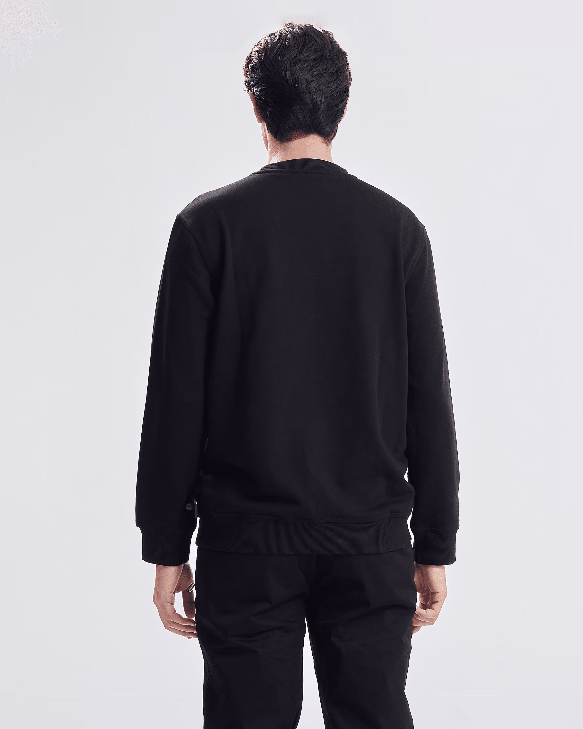 88277 sweatshirt herems hoursherems - black - 3