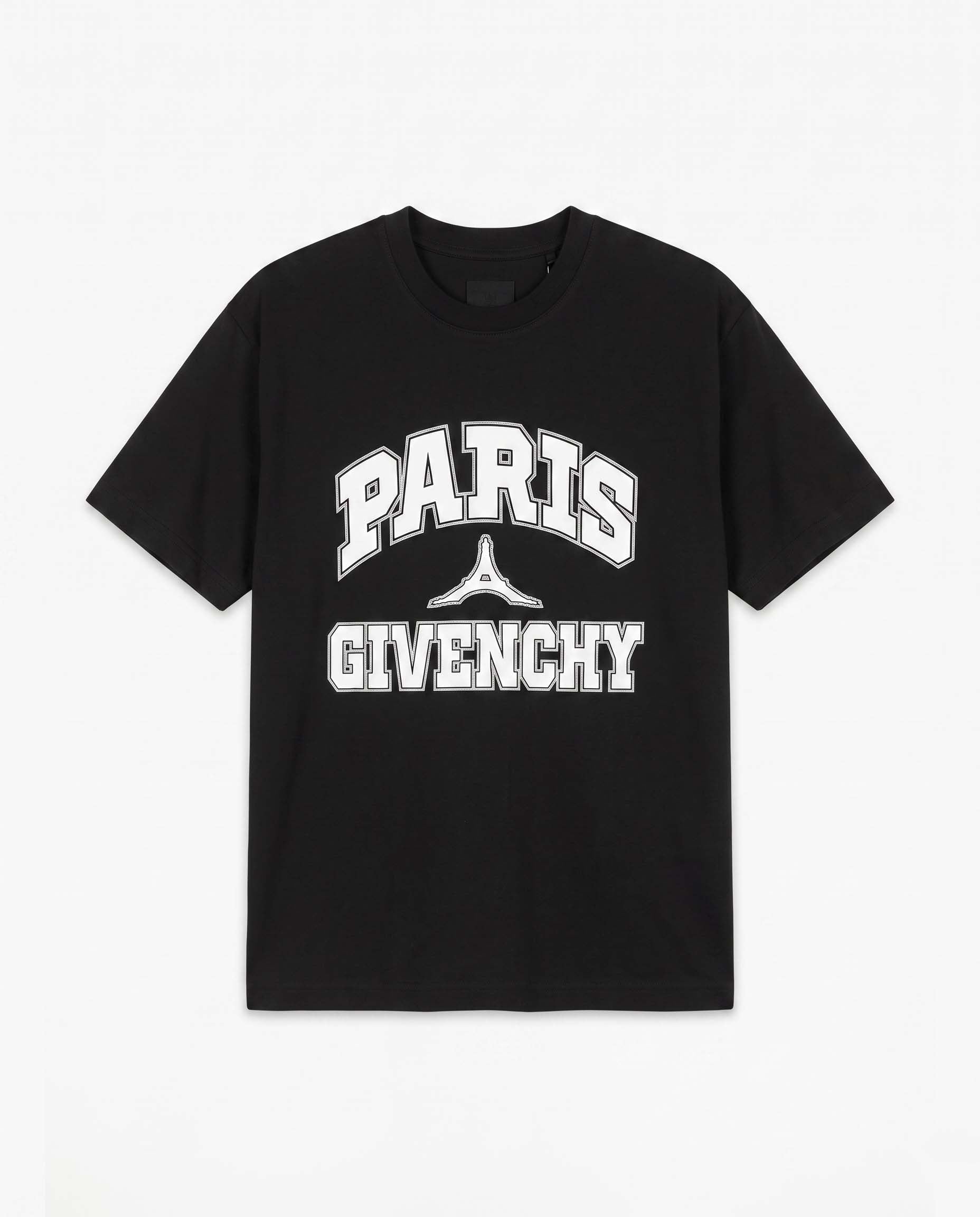 GIVENCH Y Men’s T‑Shirt with PARIS GIVENCHY Front Print 11806