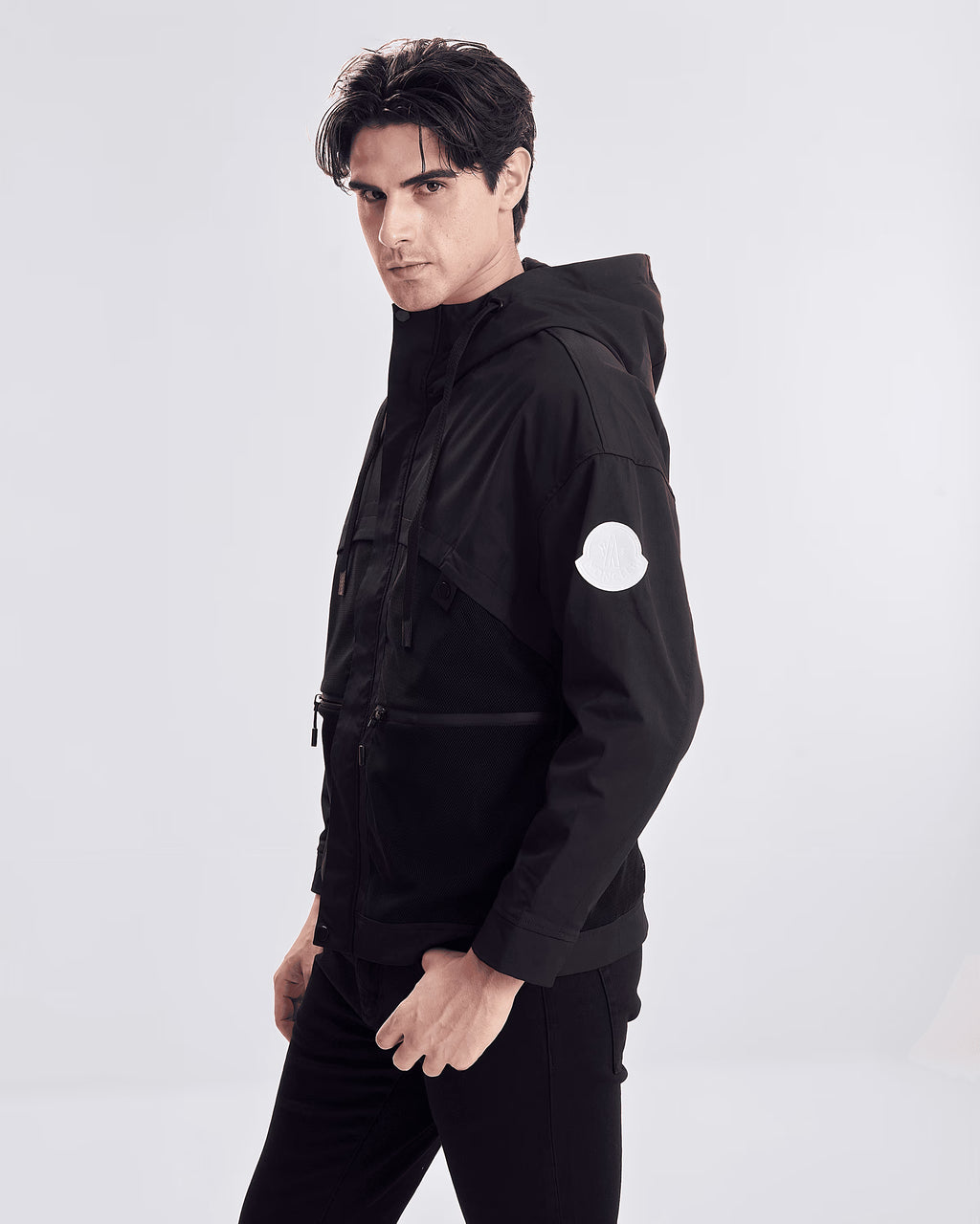 jacke moncler - black - 5