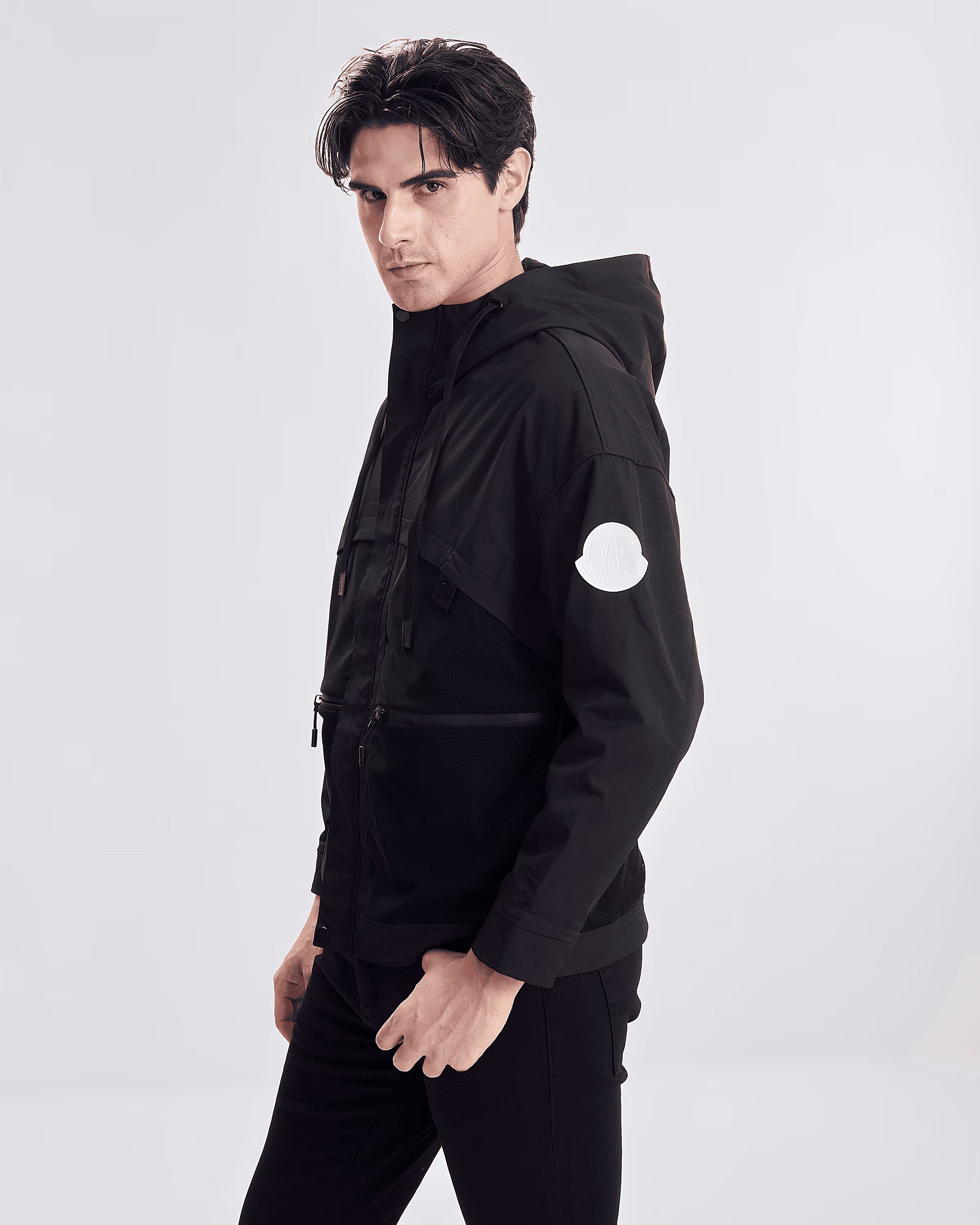 jacke moncler - black - 5