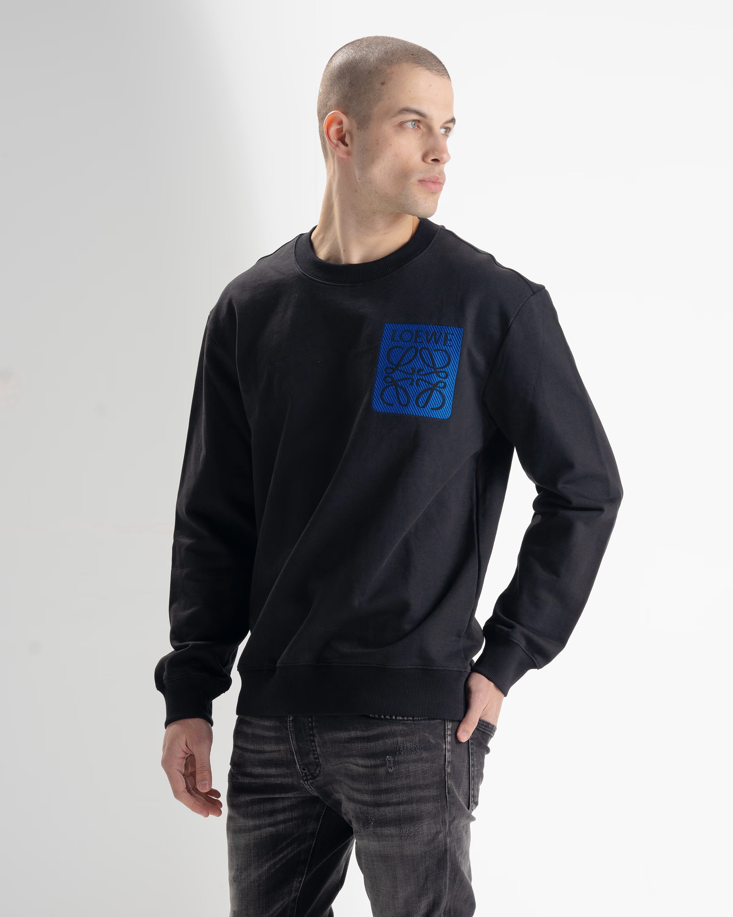 LOEWE SWEATSHIRT BLACK - black - cover