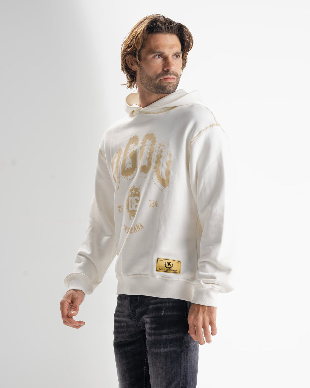 D&G SWEATSHIRT - white - 4