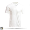 M C Men’s T‑Shirt with Printed Chain & Small Chest Logo MC002