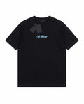 OF F Men’s T‑Shirt with Large Back Arrow Print 165