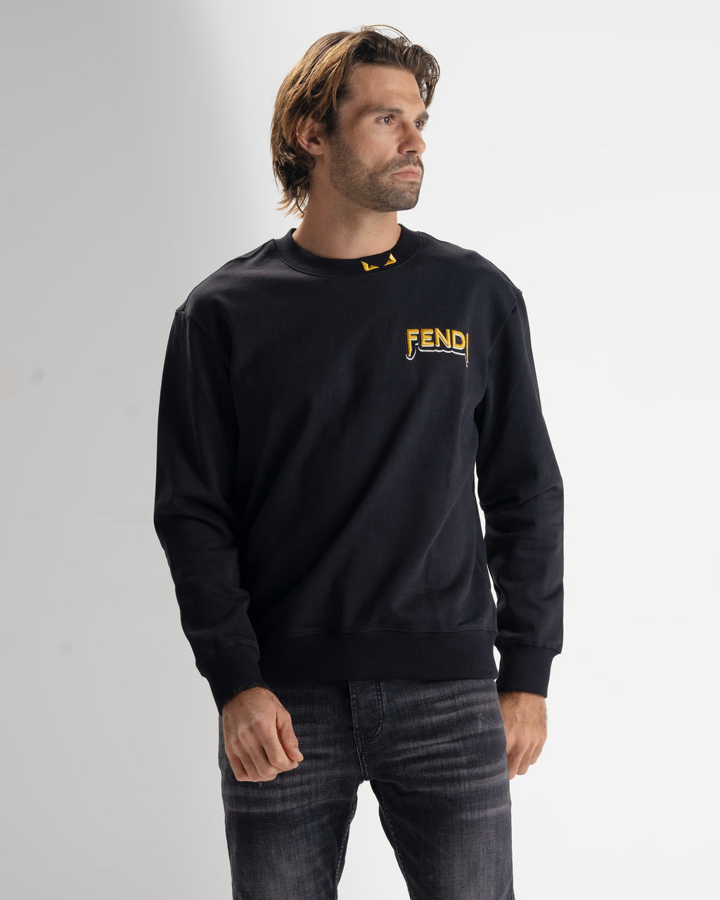 FENDI SWEATSHIRT - black - 2
