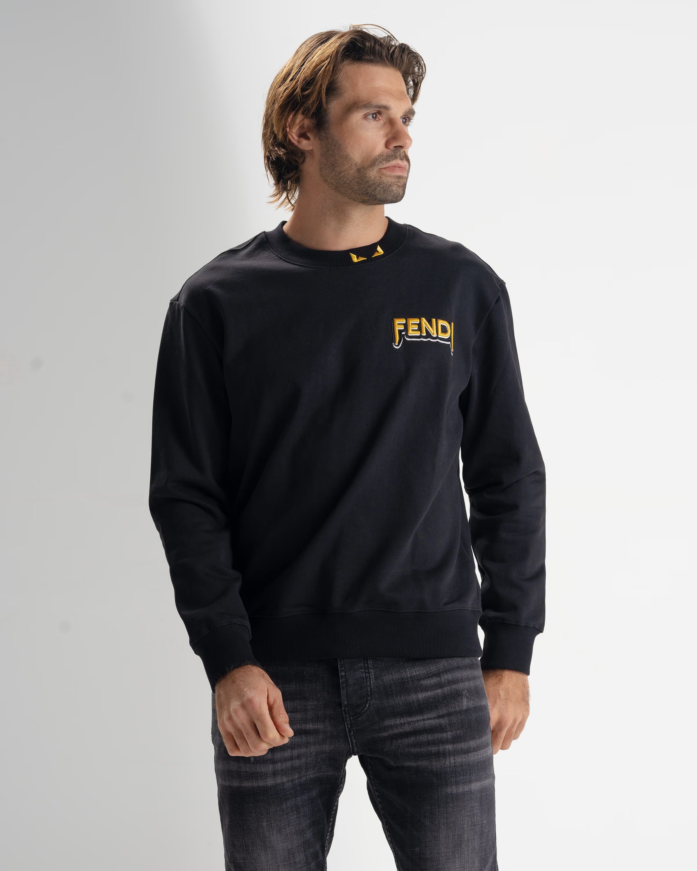 FENDI SWEATSHIRT - black - 2