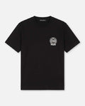D& G Men’s T‑Shirt with Embroidered Round Chest Patch DG005
