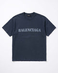 BALENCIAG A Men’s T‑Shirt with Large BALENCIAGA Logo 12057