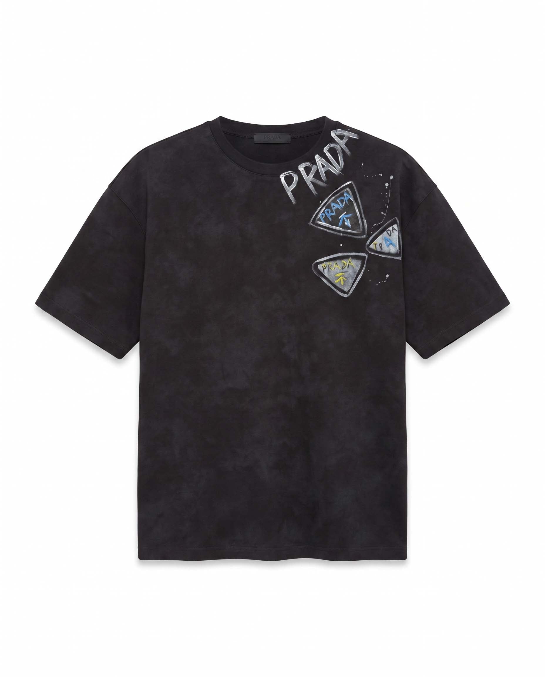 PRAD A 6008 Men’s Tracksuit – Short-Sleeve Design with Triangular Logos