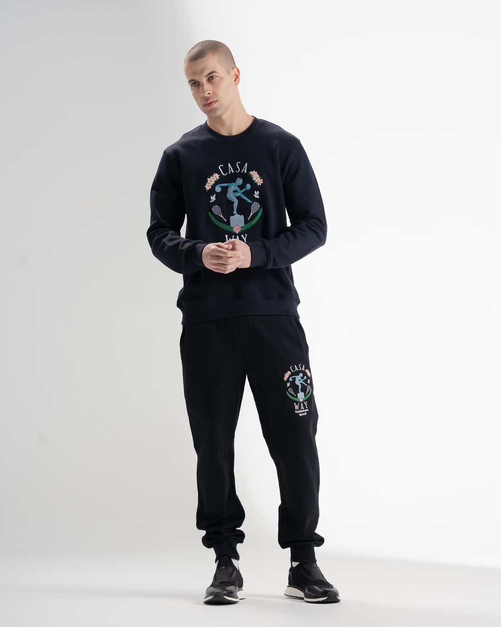CASABLANCA TRACKSUIT - black - 2